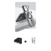 MARSİLYAN™- iPhone 15 Pro Kılıf Vadi Çizgi Özel Seri - Siyah Bilvis 0.18mm Plus Cam Ekran Koruyucu + Raze Metal Kamera Lens - SH