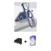 MARSİLYAN™- iPhone 15 Pro Kılıf Vadi Çizgi Özel Seri - Siyah Bilvis 5in1 3D Magic Cam Ekran Koruyucu + Raze Metal Kamera Lens - TMGI
