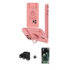 MARSİLYAN™- iPhone 15 Pro Kılıf Vadi Form Prime - Siyah 360 Mat Full Body Arka Koruyucu + Raze Metal Kamera Lens - SH