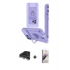 MARSİLYAN™- iPhone 15 Pro Kılıf Vadi Form Prime - Siyah Bilvis 3D Mat Cam Ekran Koruyucu + Raze Metal Kamera Lens - GS