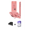 MARSİLYAN™- iPhone 15 Pro Kılıf Vadi Form Prime - Siyah Bilvis 5in1 3D Magic Cam Ekran Koruyucu + Raze Metal Kamera Lens - GS