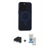 MARSİLYAN™- iPhone 15 Pro Kılıf Yadigar Işık - Şeffaf Royal Nano Ekran Koruyucu + Raze Metal Kamera Lens - LT