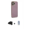 MARSİLYAN™- iPhone 15 Pro Kılıf Yankı Serisi - Siyah Joko Magic 5D Cam + Raze Metal Kamera Lens - SH
