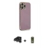 MARSİLYAN™- iPhone 15 Pro Kılıf Yankı Serisi - Siyah Joko Magic 5D Hayalet Cam + Raze Metal Kamera Lens - GS