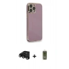 MARSİLYAN™- iPhone 15 Pro Kılıf Yankı Serisi - Siyah Joko Magic 5D Hayalet Cam + Raze Metal Kamera Lens - SH