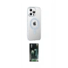 MARSİLYAN™- iPhone 15 Pro Kılıf Yörünge Koleksiyonu - Siyah 360 Mat Full Body Arka Koruyucu