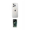 MARSİLYAN™- iPhone 15 Pro Kılıf Yörünge Koleksiyonu - Siyah 360 Mat Full Body Arka Koruyucu