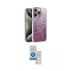 MARSİLYAN™- iPhone 15 Pro Kılıf Zirve Modern Prime - Şeffaf Royal Nano Ekran Koruyucu