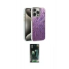 MARSİLYAN™- iPhone 15 Pro Kılıf Zirve Modern Prime - Siyah 360 Mat Full Body Arka Koruyucu
