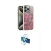 MARSİLYAN™- iPhone 15 Pro Kılıf Zirve Modern Prime - Siyah 3D Antistatik Seramik Nano Ekran Koruyucu