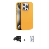 MARSİLYAN™- iPhone 15 Pro Kılıf Zirve Modern Prime - Siyah Bilvis 0.18mm Plus Cam Ekran Koruyucu + Raze Metal Kamera Lens - GS