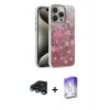 MARSİLYAN™- iPhone 15 Pro Kılıf Zirve Modern Prime - Siyah Bilvis 5in1 3D Magic Cam Ekran Koruyucu + Raze Metal Kamera Lens - LT