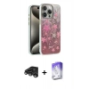 MARSİLYAN™- iPhone 15 Pro Kılıf Zirve Modern Prime - Siyah Bilvis 5in1 3D Magic Cam Ekran Koruyucu + Raze Metal Kamera Lens - TMGI
