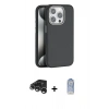 MARSİLYAN™- iPhone 15 Pro Kılıf Zirve Modern Prime - Siyah Joko Magic 5D Cam + Raze Metal Kamera Lens - GS