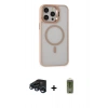 MARSİLYAN™- iPhone 15 Pro Max Kılıf Ahenk Klasik Özel Seri - Siyah Joko Magic 5D Hayalet Cam + Raze Metal Kamera Lens - LT