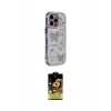 MARSİLYAN™- iPhone 15 Pro Max Kılıf Ahenk Modern Serisi - Siyah Buffer Cam Ekran Koruyucu