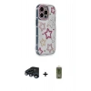 MARSİLYAN™- iPhone 15 Pro Max Kılıf Ahenk Modern Serisi - Siyah Joko Magic 5D Hayalet Cam + Raze Metal Kamera Lens - LT