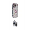 MARSİLYAN™- iPhone 15 Pro Max Kılıf Ahenk Modern Serisi - Siyah Vanessa Magic Hayalet Cam
