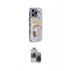 MARSİLYAN™- iPhone 15 Pro Max Kılıf Ahenk Modern Serisi - Siyah Vanessa Magic Hayalet Cam