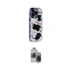 MARSİLYAN™- iPhone 15 Pro Max Kılıf Ahenk Modern Serisi - Siyah Vanessa Magic Hayalet Cam