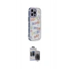 MARSİLYAN™- iPhone 15 Pro Max Kılıf Ahenk Modern Serisi - Siyah Vanessa Magic Hayalet Cam
