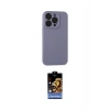 MARSİLYAN™- iPhone 15 Pro Max Kılıf Ahenk Serisi - Siyah Buffer Hayalet Cam Ekran Koruyucu