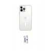 MARSİLYAN™- iPhone 15 Pro Max Kılıf Ahenk Yansıma Prime - Siyah Bilvis 0.18mm Plus Cam Ekran Koruyucu