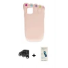 MARSİLYAN™- iPhone 15 Pro Max Kılıf Akış Yansıma - Şeffaf Pasifik Cam Ekran Koruyucu + Raze Metal Kamera Lens - GS