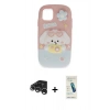 MARSİLYAN™- iPhone 15 Pro Max Kılıf Akış Yansıma - Şeffaf Pasifik Cam Ekran Koruyucu + Raze Metal Kamera Lens - GS