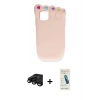 MARSİLYAN™- iPhone 15 Pro Max Kılıf Akış Yansıma - Şeffaf Pasifik Cam Ekran Koruyucu + Raze Metal Kamera Lens - SH