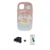 MARSİLYAN™- iPhone 15 Pro Max Kılıf Akış Yansıma - Şeffaf Pasifik Cam Ekran Koruyucu + Raze Metal Kamera Lens - SH