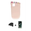 MARSİLYAN™- iPhone 15 Pro Max Kılıf Akış Yansıma - Siyah 360 Mat Full Body Arka Koruyucu + Raze Metal Kamera Lens - GS