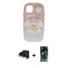 MARSİLYAN™- iPhone 15 Pro Max Kılıf Akış Yansıma - Siyah 360 Mat Full Body Arka Koruyucu + Raze Metal Kamera Lens - SH