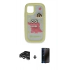 MARSİLYAN™- iPhone 15 Pro Max Kılıf Akış Yansıma - Siyah 3D Antistatik Hayalet Cam Ekran Koruyucu + Raze Metal Kamera Lens - GS