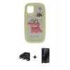 MARSİLYAN™- iPhone 15 Pro Max Kılıf Akış Yansıma - Siyah 3D Antistatik Hayalet Cam Ekran Koruyucu + Raze Metal Kamera Lens - TMGI