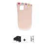 MARSİLYAN™- iPhone 15 Pro Max Kılıf Akış Yansıma - Siyah Bilvis 0.18mm Plus Cam Ekran Koruyucu + Raze Metal Kamera Lens - LT