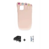 MARSİLYAN™- iPhone 15 Pro Max Kılıf Akış Yansıma - Siyah Bilvis 0.18mm Plus Cam Ekran Koruyucu + Raze Metal Kamera Lens - GS