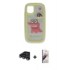 MARSİLYAN™- iPhone 15 Pro Max Kılıf Akış Yansıma - Siyah Bilvis 3D Mat Cam Ekran Koruyucu + Raze Metal Kamera Lens - LT