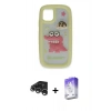 MARSİLYAN™- iPhone 15 Pro Max Kılıf Akış Yansıma - Siyah Bilvis 5in1 3D Magic Cam Ekran Koruyucu + Gümüş Raze Metal Kamera Lens