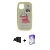 MARSİLYAN™- iPhone 15 Pro Max Kılıf Akış Yansıma - Siyah Bilvis 5in1 3D Magic Cam Ekran Koruyucu + Siyah Raze Metal Kamera Lens