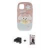 MARSİLYAN™- iPhone 15 Pro Max Kılıf Akış Yansıma - Siyah Bilvis Hayalet Cam Ekran Koruyucu + Raze Metal Kamera Lens - TMGI