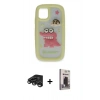 MARSİLYAN™- iPhone 15 Pro Max Kılıf Akış Yansıma - Siyah Bilvis Hayalet Cam Ekran Koruyucu + Raze Metal Kamera Lens - TMGI