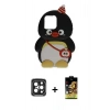MARSİLYAN™- iPhone 15 Pro Max Kılıf Akış Yansıma - Siyah Buffer Cam Ekran Koruyucu + PVD Metal Kamera Lens - SH