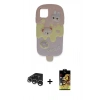 MARSİLYAN™- iPhone 15 Pro Max Kılıf Akış Yansıma - Siyah Buffer Cam Ekran Koruyucu + Raze Metal Kamera Lens - GS