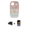 MARSİLYAN™- iPhone 15 Pro Max Kılıf Akış Yansıma - Siyah Buffer Hayalet Cam Ekran Koruyucu + Raze Metal Kamera Lens - TMGI