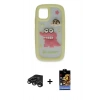 MARSİLYAN™- iPhone 15 Pro Max Kılıf Akış Yansıma - Siyah Buffer Hayalet Cam Ekran Koruyucu + Raze Metal Kamera Lens - TMGI