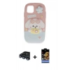 MARSİLYAN™- iPhone 15 Pro Max Kılıf Akış Yansıma - Siyah Buffer Hayalet Cam Ekran Koruyucu + Raze Metal Kamera Lens - LT