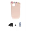 MARSİLYAN™- iPhone 15 Pro Max Kılıf Akış Yansıma - Siyah Joko Magic 5D Cam + Raze Metal Kamera Lens - TMGI