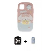 MARSİLYAN™- iPhone 15 Pro Max Kılıf Akış Yansıma - Siyah Joko Magic 5D Cam + PVD Metal Kamera Lens - TU