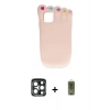 MARSİLYAN™- iPhone 15 Pro Max Kılıf Akış Yansıma - Siyah Joko Magic 5D Hayalet Cam + PVD Metal Kamera Lens - LT
